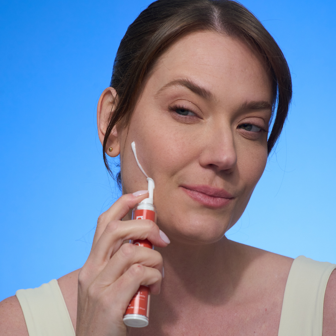 Sérum facial firmador com peptídeos, geleia real e vitamina E